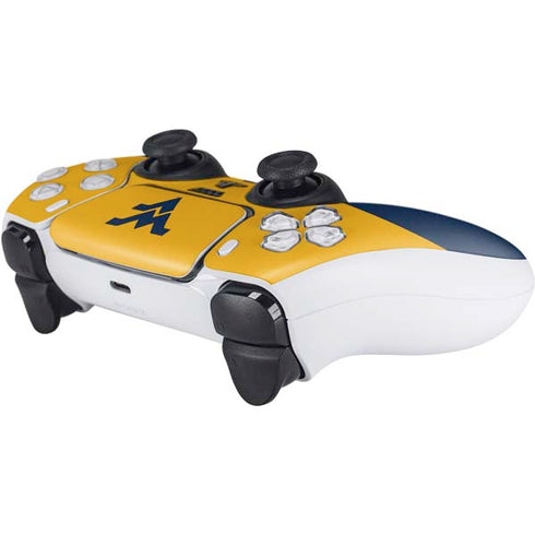 West Virginia University WV Yello split PS5 Controller Skin